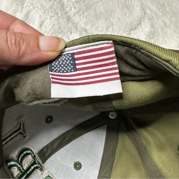 NWOT Camouflage Embroidered FBI Washington, DC Baseball Cap Hat Adult Unisex OS - Picture 9 of 10